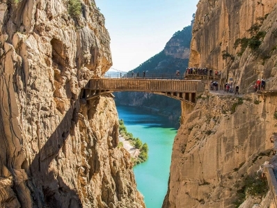 May workers day. Tasting Malaga and Caminito del Rey